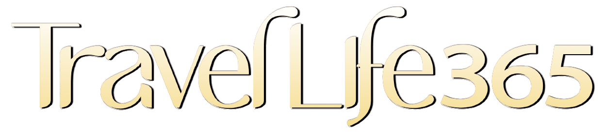 TravelLife365logo-gold-black-web Travel Life 365 logo black and white
